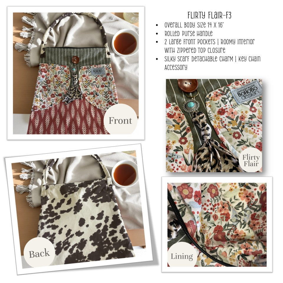Flirty Flair BoHoBo Bag