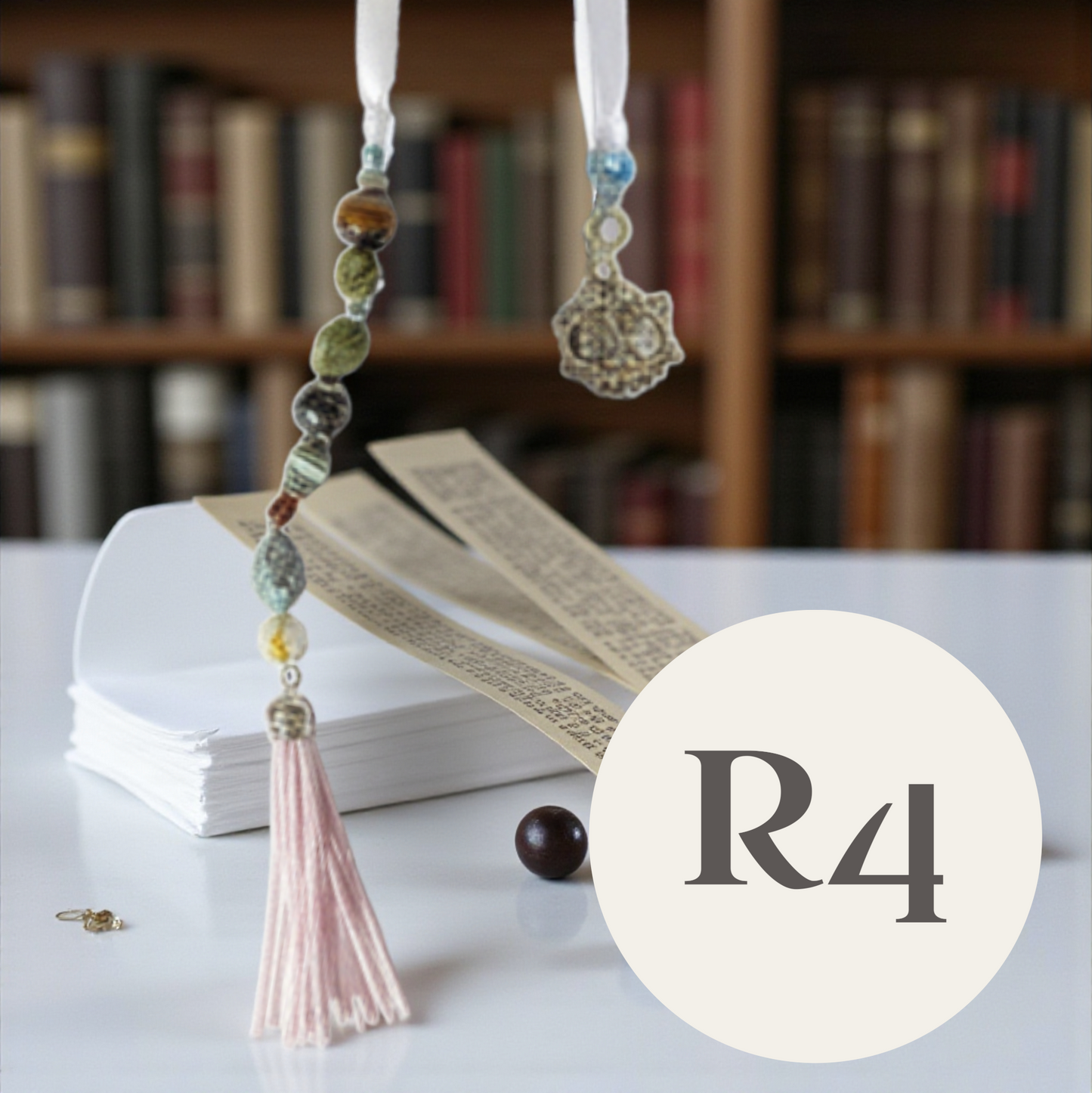 Tassel Beaded BookMarks I Reading I Bible I Recipes I Study