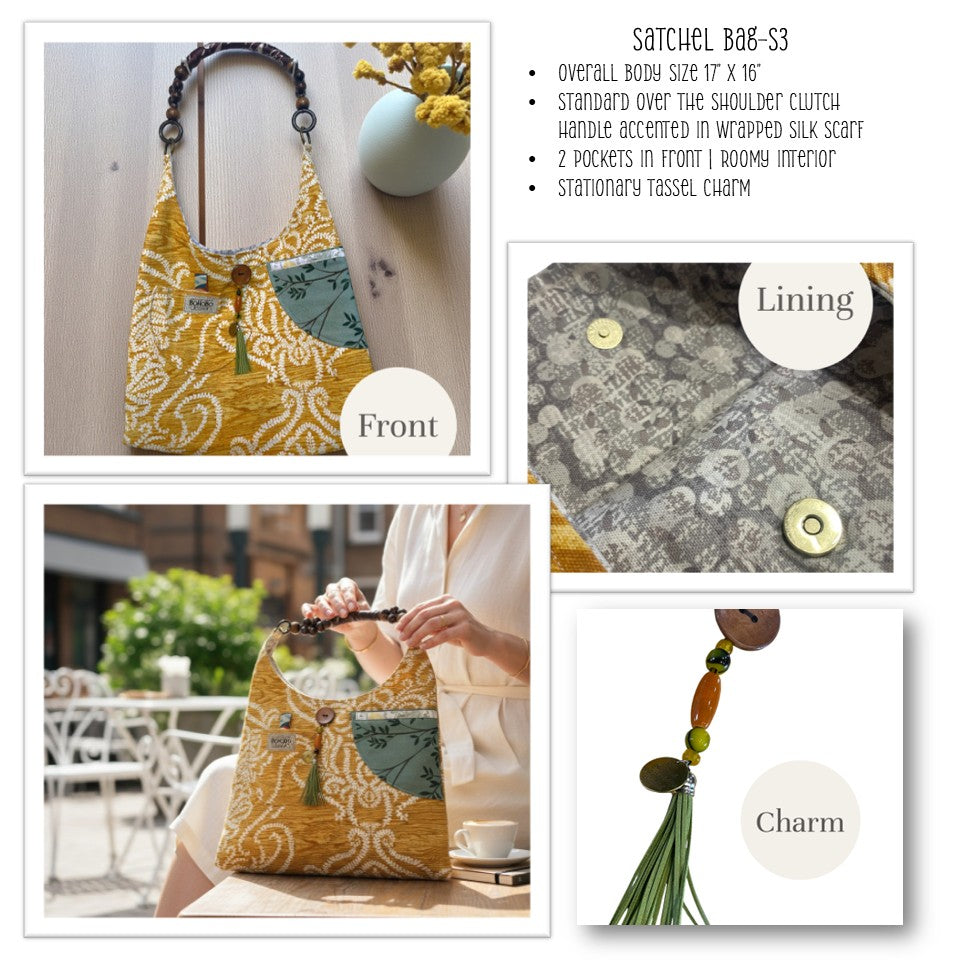 BoHoBo Travel Purse I Satchel I Tote I Bag