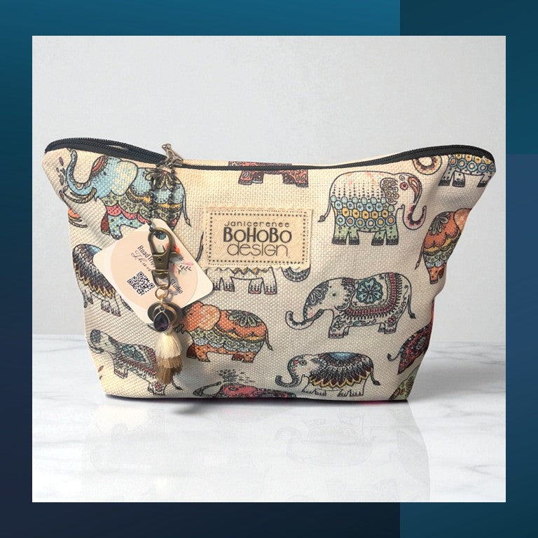 BoHoBo Zippered Travel Pouch