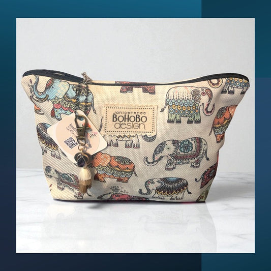 BoHoBo Zippered Travel Pouch